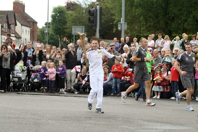Olympic Torch Relay Day 2012-106