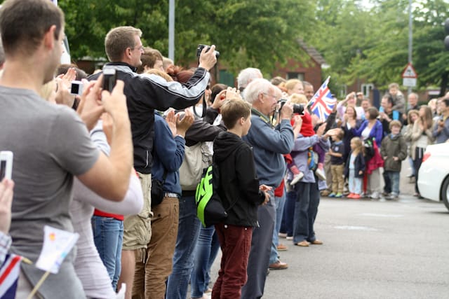 Olympic Torch Relay Day 2012-107