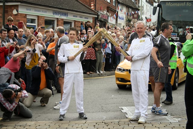 Olympic Torch Relay Day 2012-111