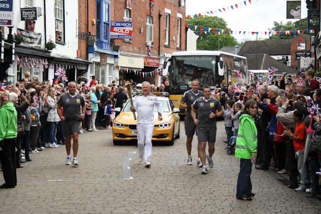 Olympic Torch Relay Day 2012-121