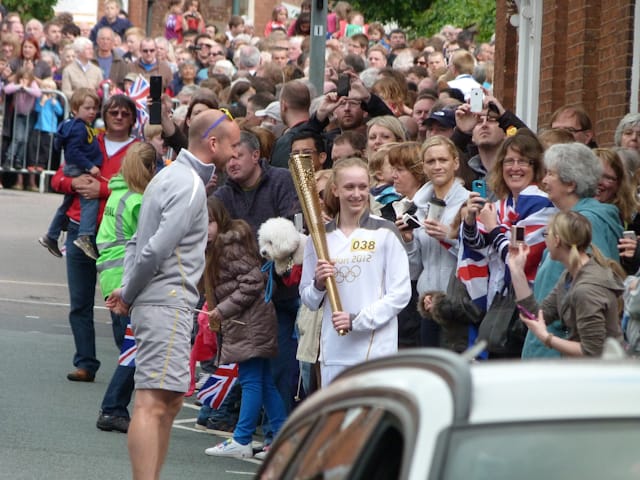 Olympic Torch Relay Day 2012-12