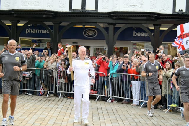 Olympic Torch Relay Day 2012-123