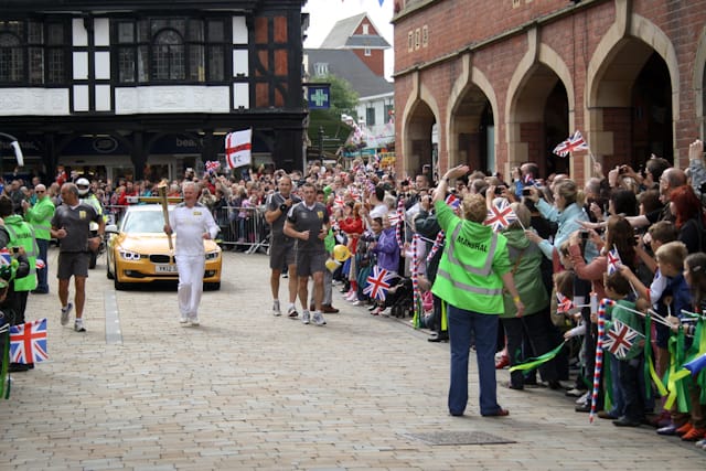 Olympic Torch Relay Day 2012-126