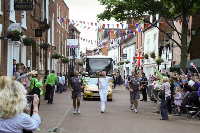 Olympic Torch Relay Day 2012-130
