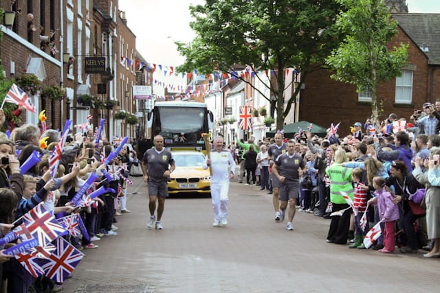 Olympic Torch Relay Day 2012-133