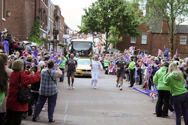 Olympic Torch Relay Day 2012-134