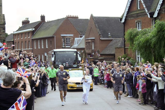 Olympic Torch Relay Day 2012-138