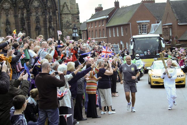 Olympic Torch Relay Day 2012-139