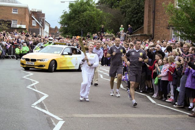 Olympic Torch Relay Day 2012-143