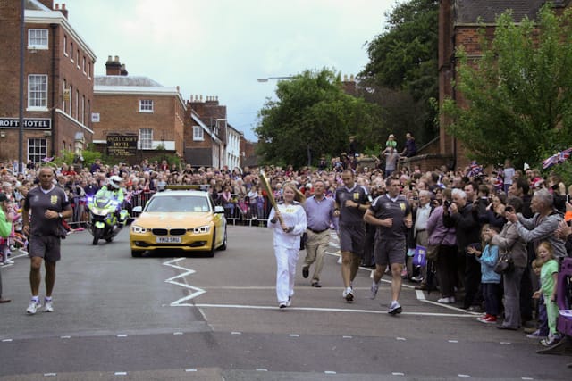 Olympic Torch Relay Day 2012-144