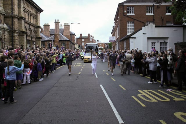 Olympic Torch Relay Day 2012-149