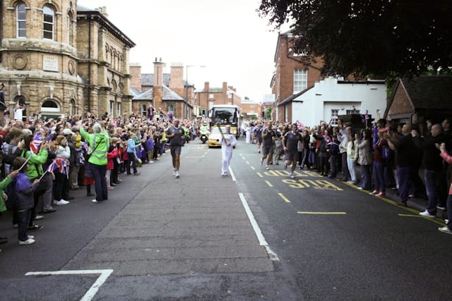 Olympic Torch Relay Day 2012-150