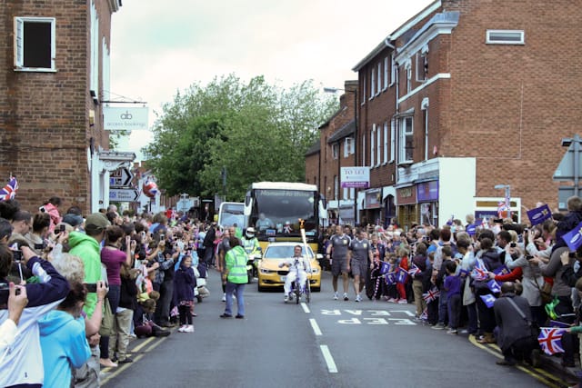 Olympic Torch Relay Day 2012-156