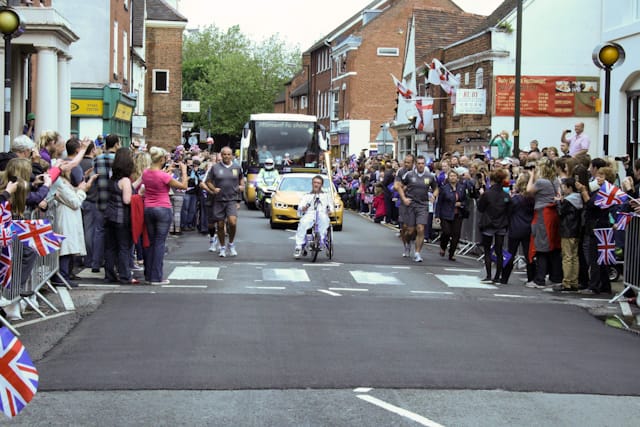Olympic Torch Relay Day 2012-157