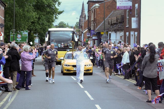 Olympic Torch Relay Day 2012-197