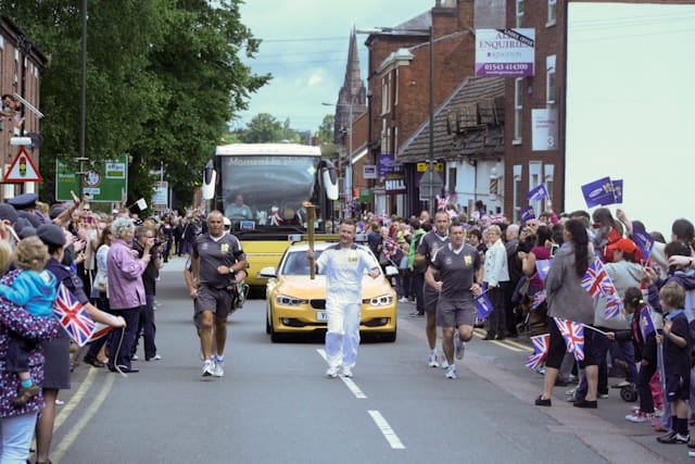 Olympic Torch Relay Day 2012-198