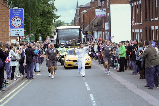 Olympic Torch Relay Day 2012-200