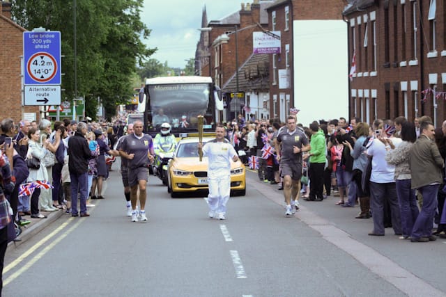 Olympic Torch Relay Day 2012-201