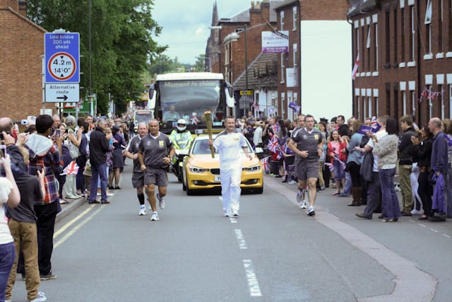 Olympic Torch Relay Day 2012-203