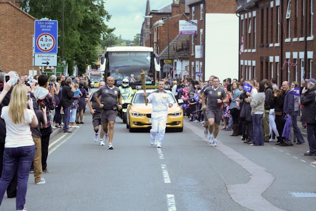Olympic Torch Relay Day 2012-204