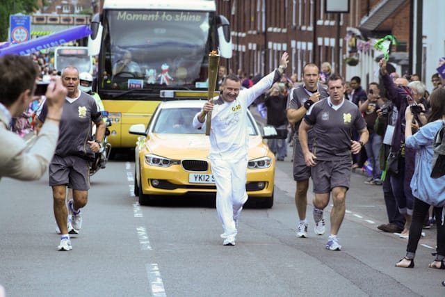 Olympic Torch Relay Day 2012-219