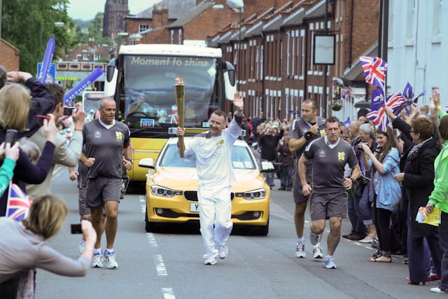 Olympic Torch Relay Day 2012-222