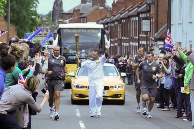 Olympic Torch Relay Day 2012-223