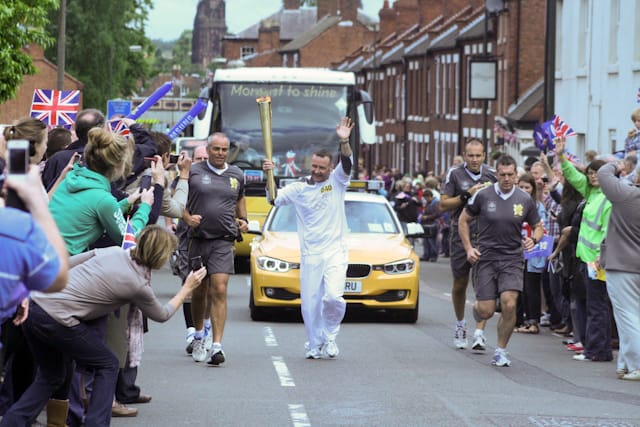 Olympic Torch Relay Day 2012-224