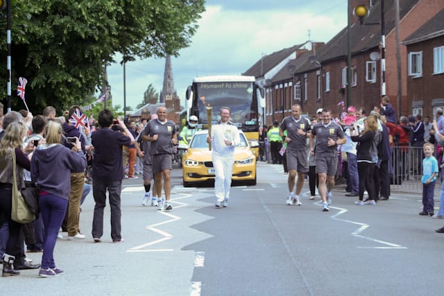 Olympic Torch Relay Day 2012-230