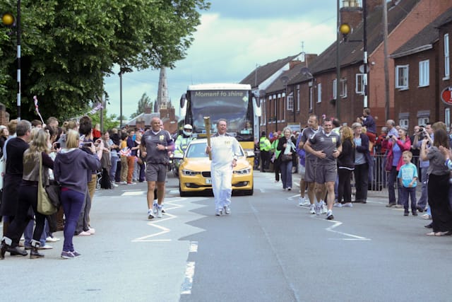 Olympic Torch Relay Day 2012-232