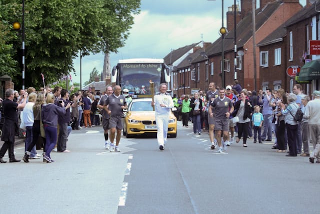 Olympic Torch Relay Day 2012-233