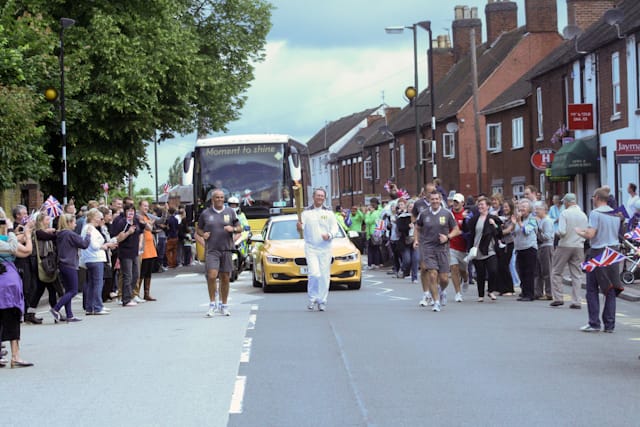 Olympic Torch Relay Day 2012-235