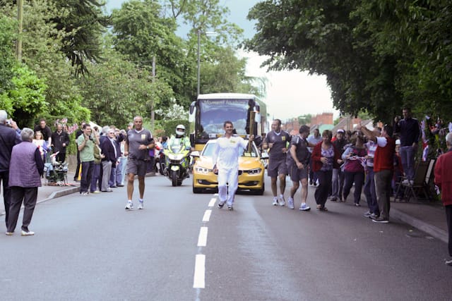 Olympic Torch Relay Day 2012-255