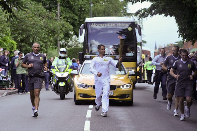 Olympic Torch Relay Day 2012-257