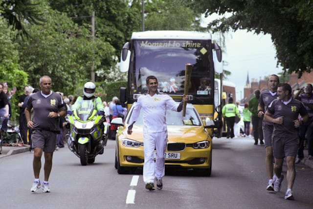 Olympic Torch Relay Day 2012-258