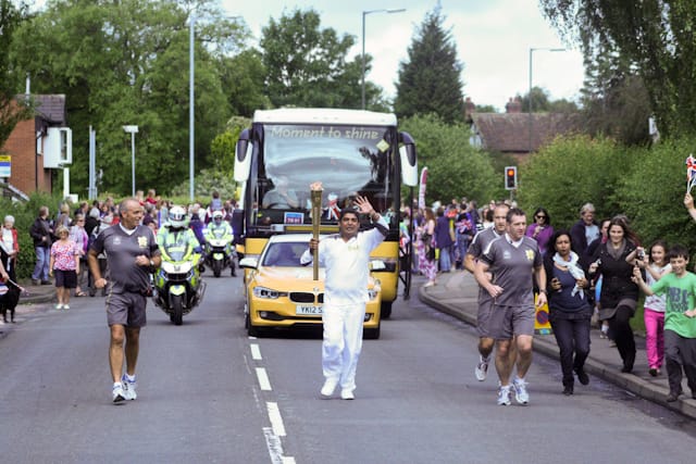 Olympic Torch Relay Day 2012-279