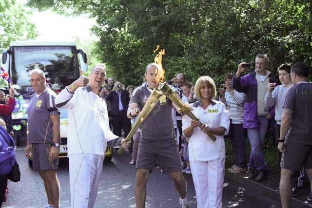 Olympic Torch Relay Day 2012-31