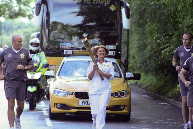 Olympic Torch Relay Day 2012-34