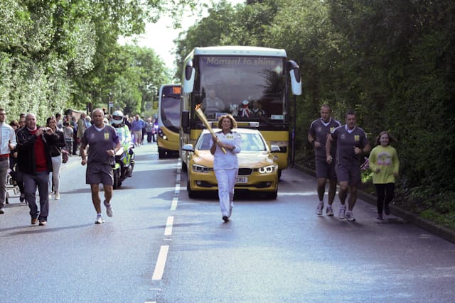 Olympic Torch Relay Day 2012-36