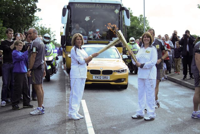 Olympic Torch Relay Day 2012-41