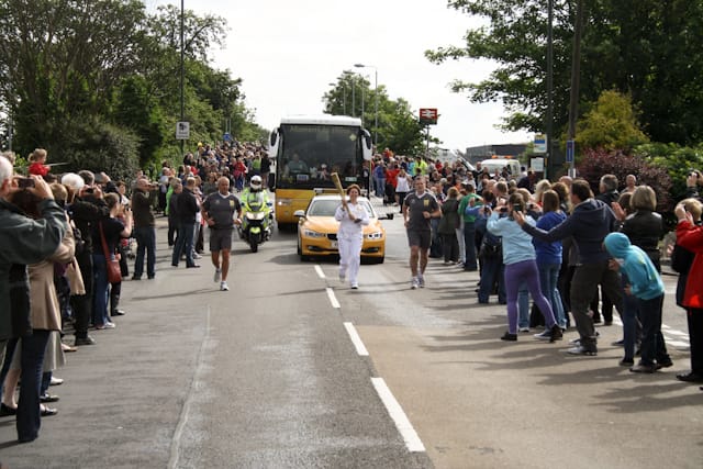 Olympic Torch Relay Day 2012-44