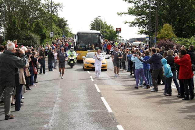 Olympic Torch Relay Day 2012-45