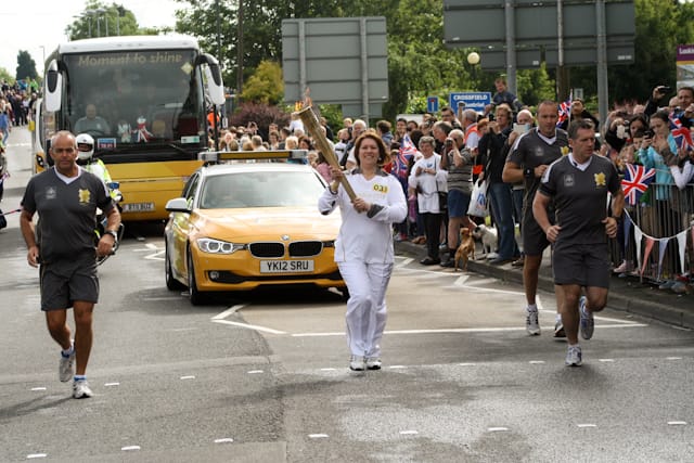 Olympic Torch Relay Day 2012-46