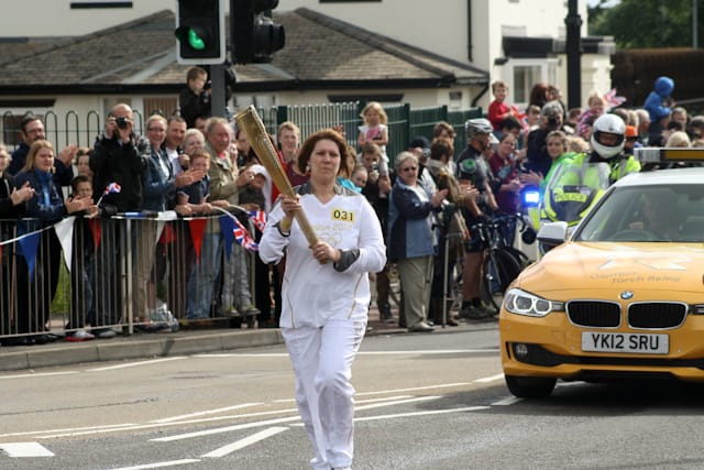 Olympic Torch Relay Day 2012-48