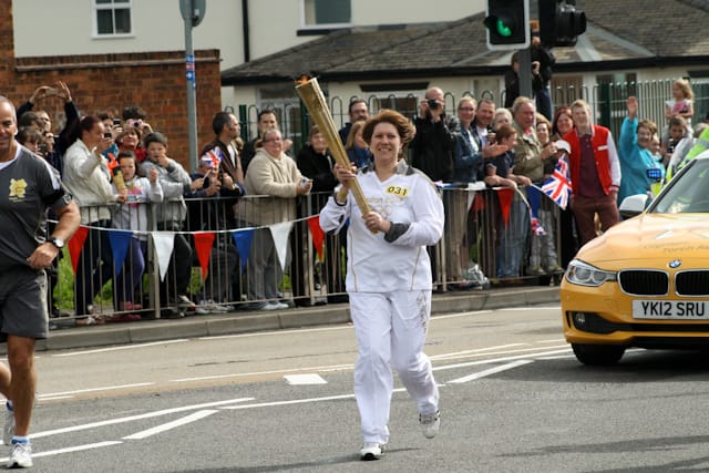 Olympic Torch Relay Day 2012-49
