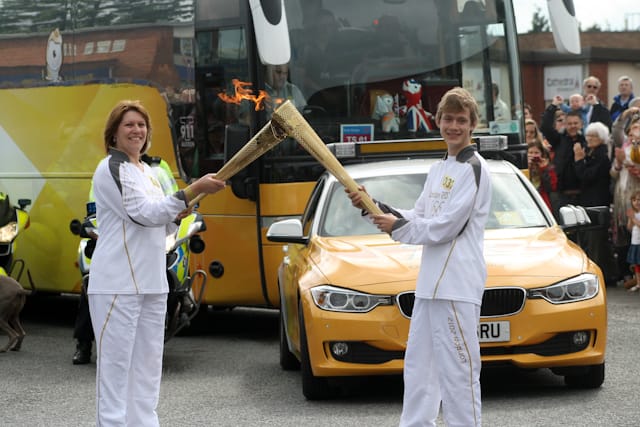 Olympic Torch Relay Day 2012-54