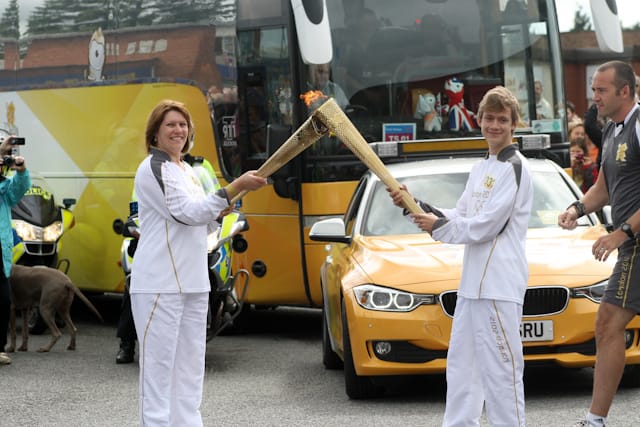 Olympic Torch Relay Day 2012-55