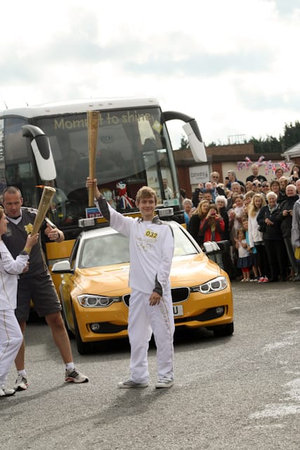 Olympic Torch Relay Day 2012-56