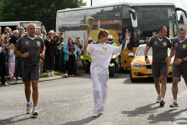 Olympic Torch Relay Day 2012-57