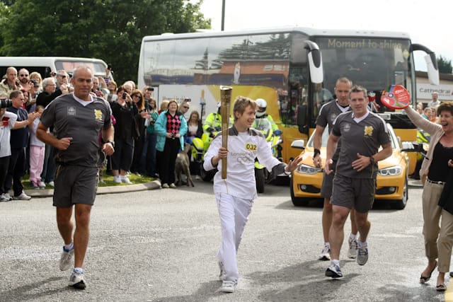 Olympic Torch Relay Day 2012-58